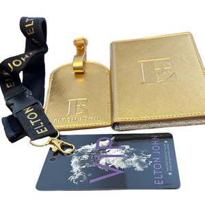Elton John Gold Accessory Set
